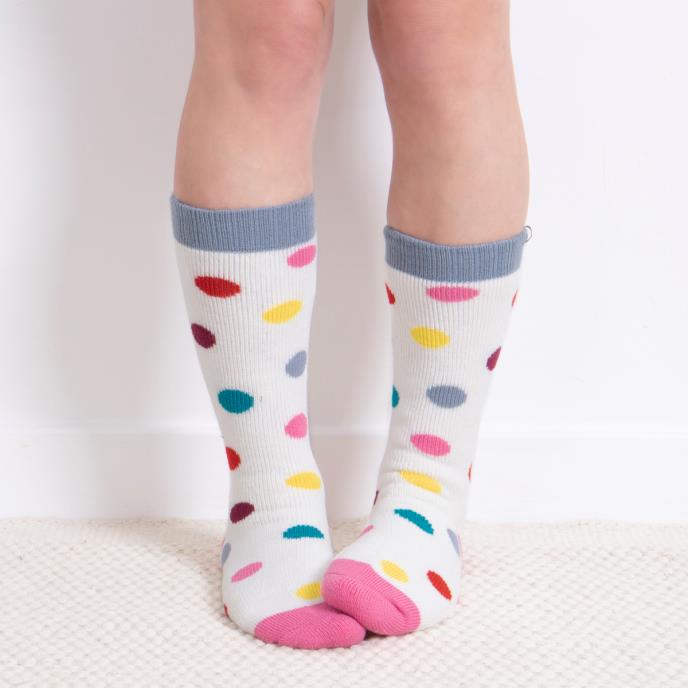 totes toasties® Ladies Welly Boot Socks (Twin Pack) Multi Extra Image 2